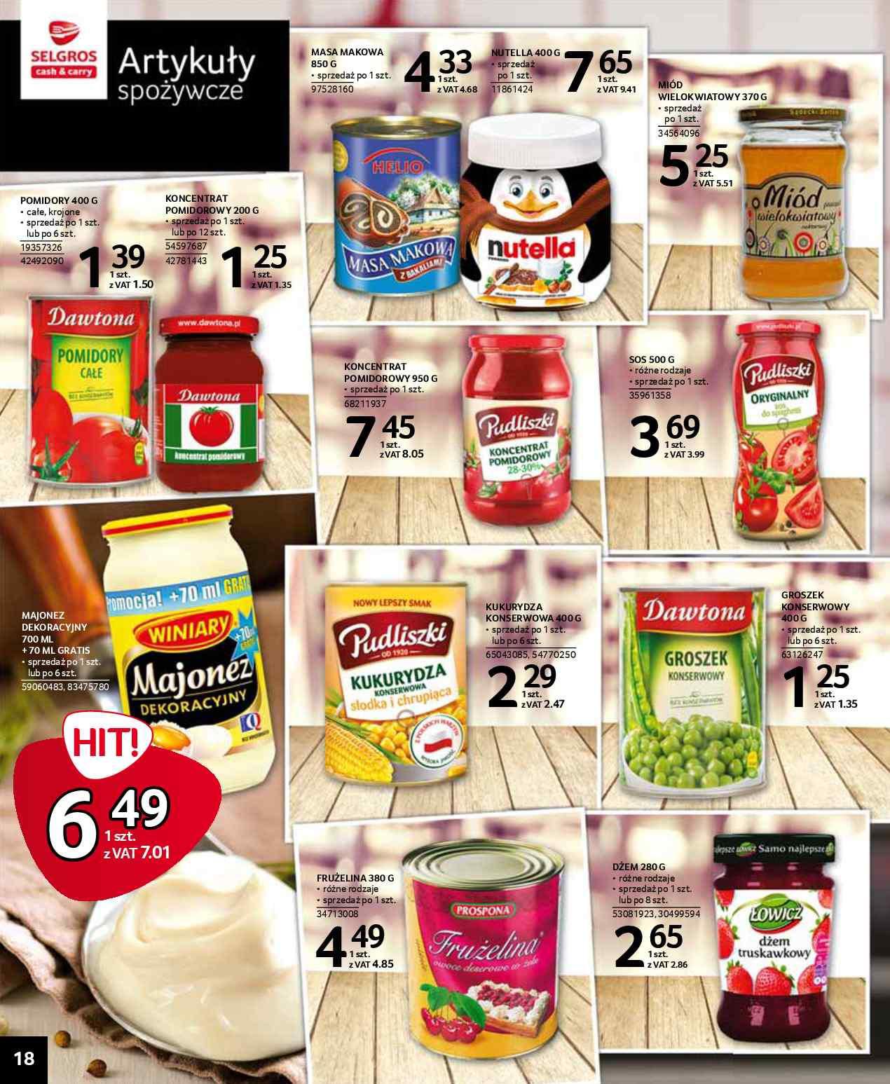 Gazetka promocyjna Selgros str. 18