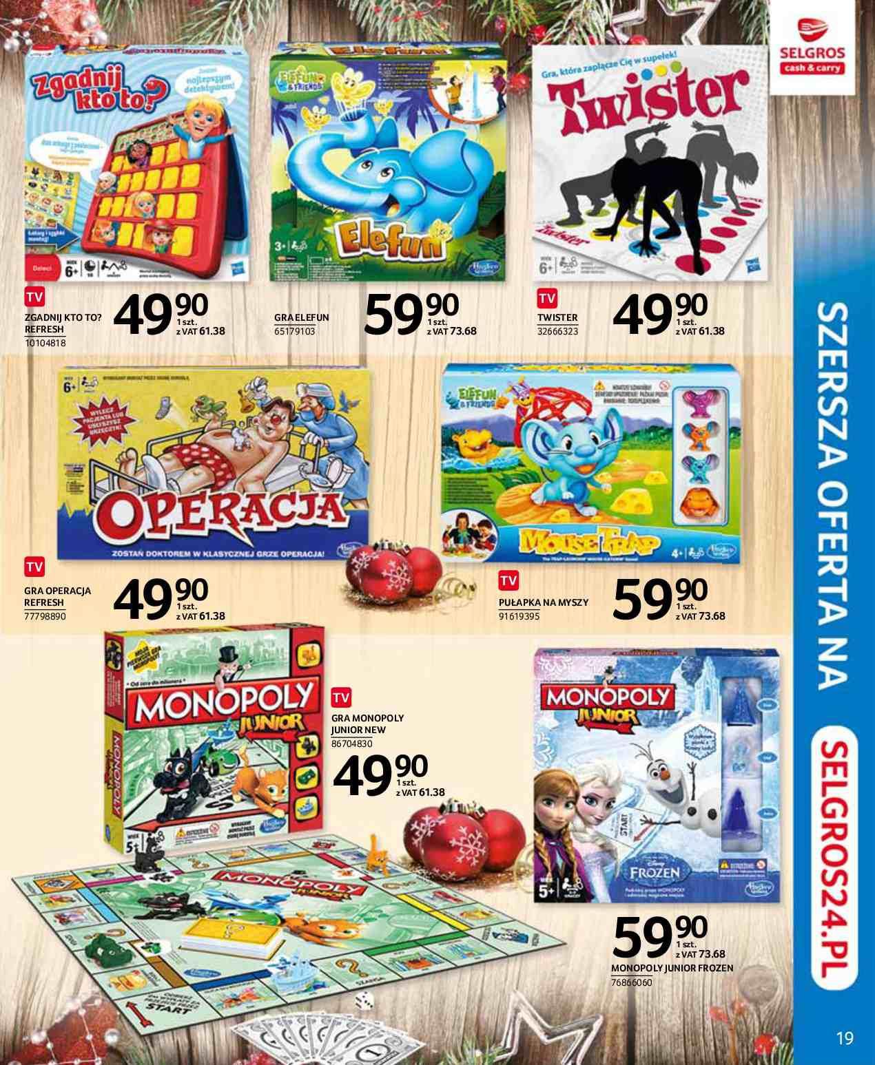 Gazetka promocyjna Selgros str. 19