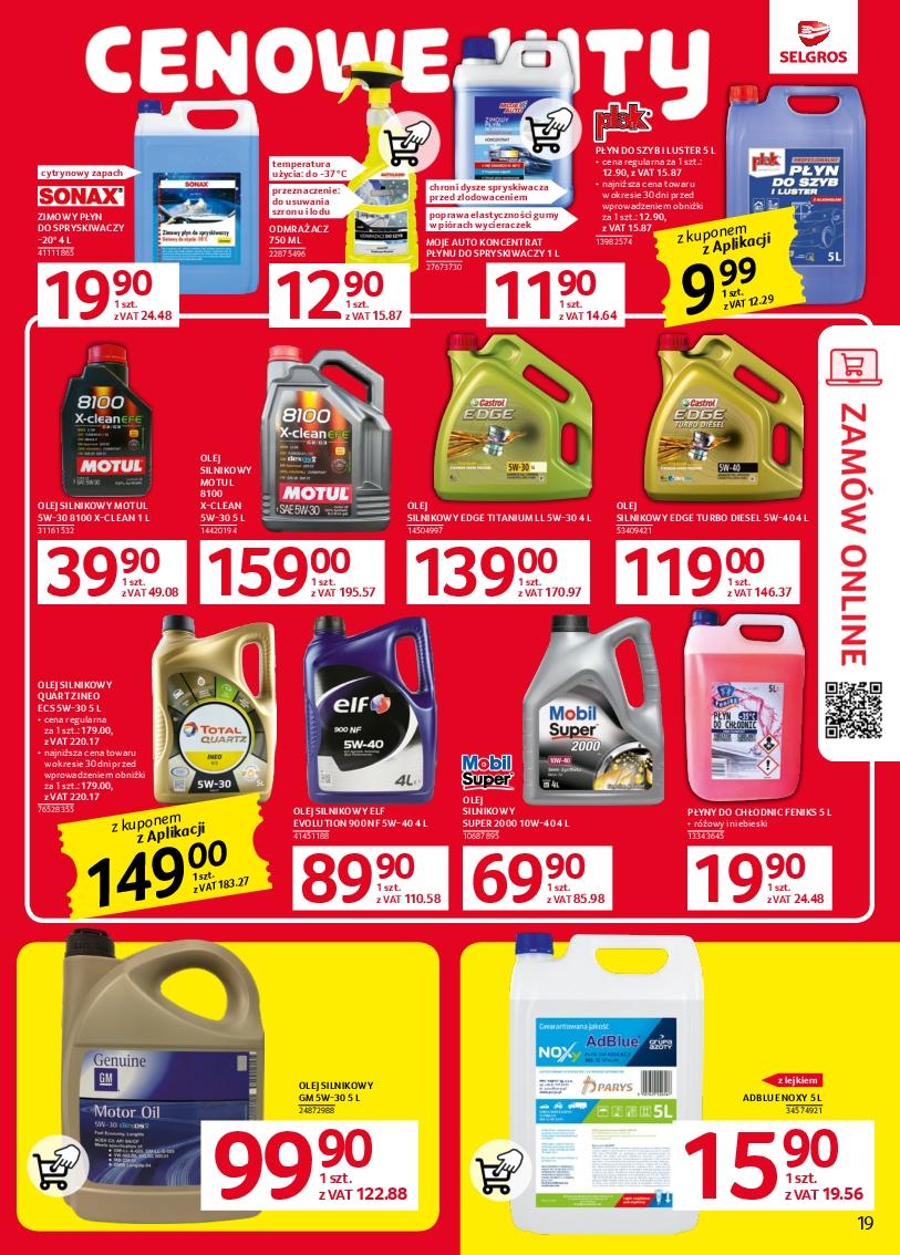 Gazetka promocyjna Selgros str. 19