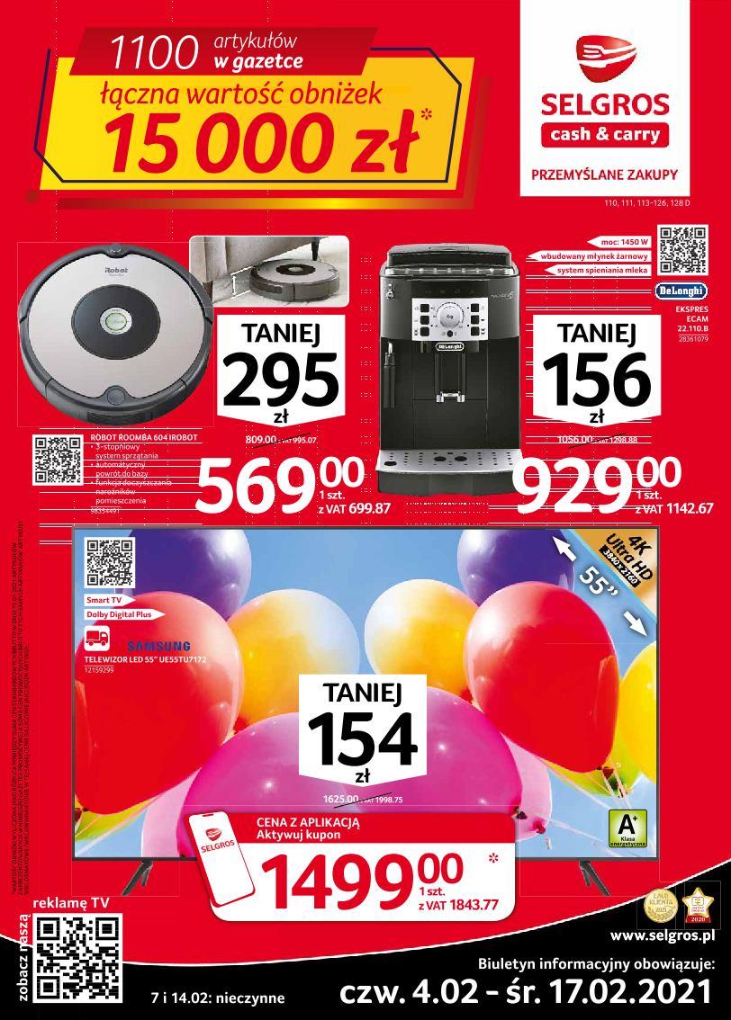 Gazetka promocyjna Selgros str. 1