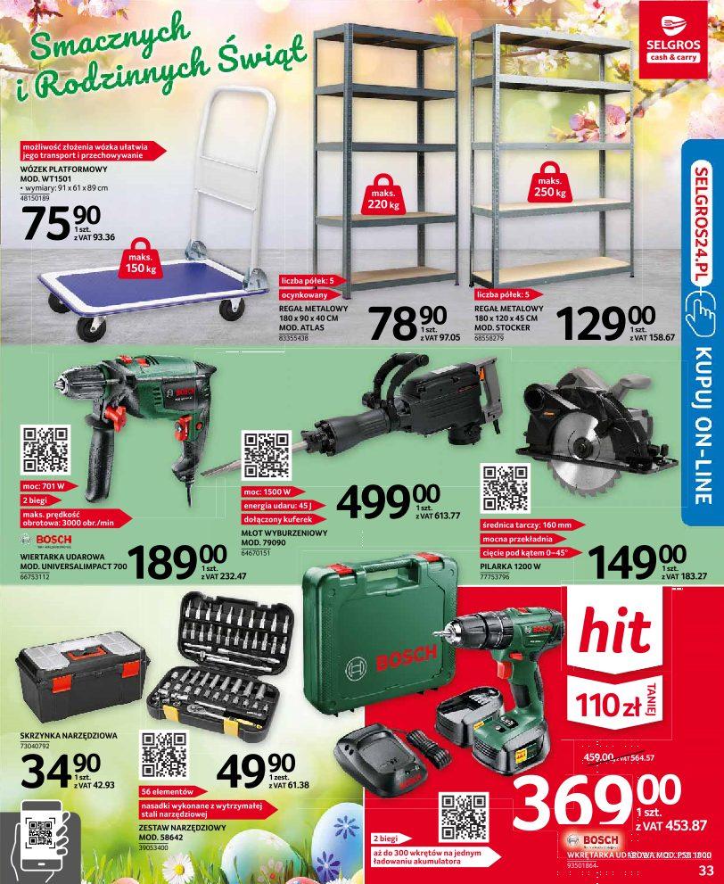 Gazetka promocyjna Selgros str. 33