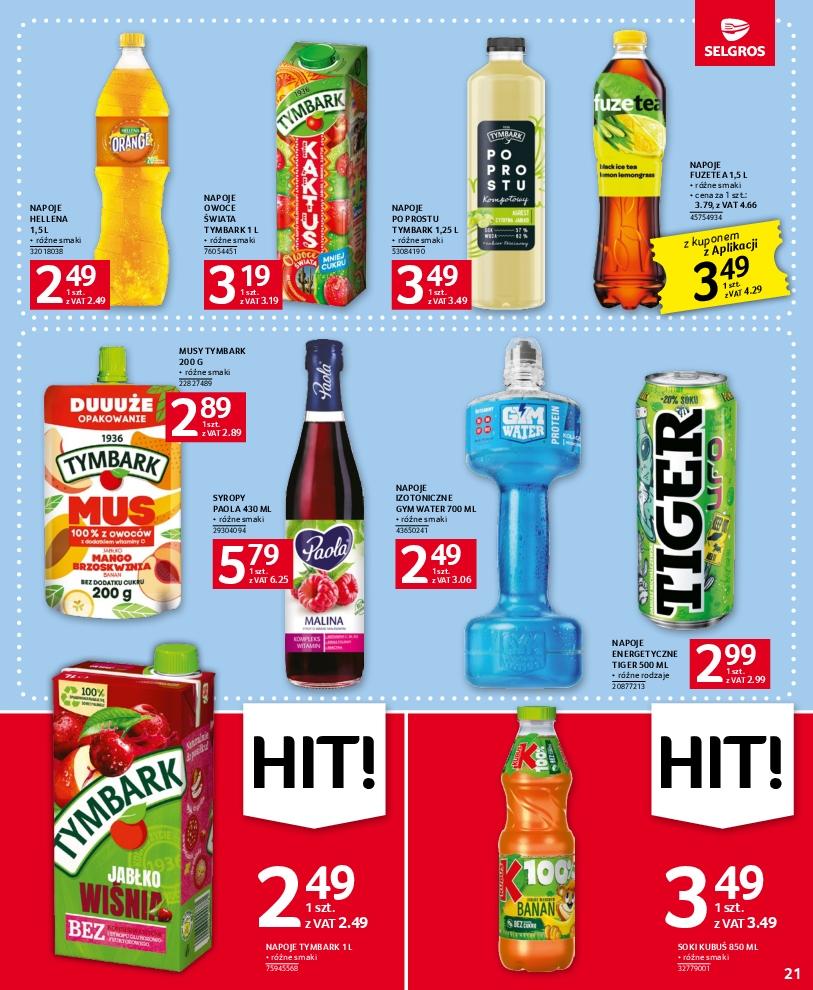 Gazetka promocyjna Selgros str. 21