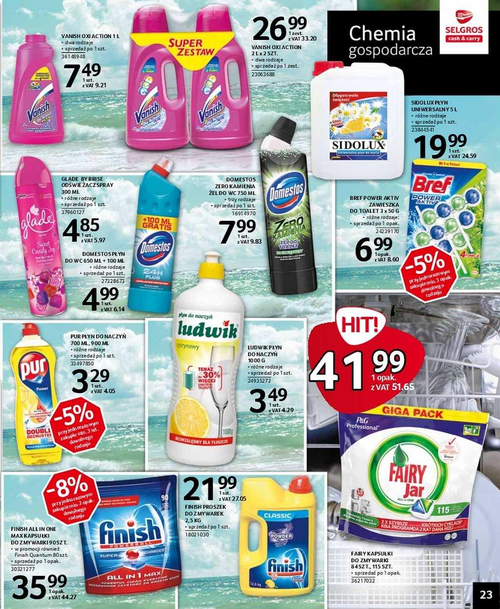 Gazetka promocyjna Selgros str. 23