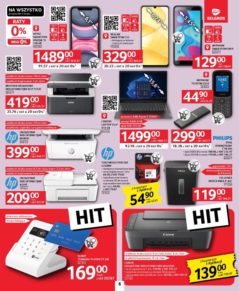 Gazetka promocyjna Selgros str. 6