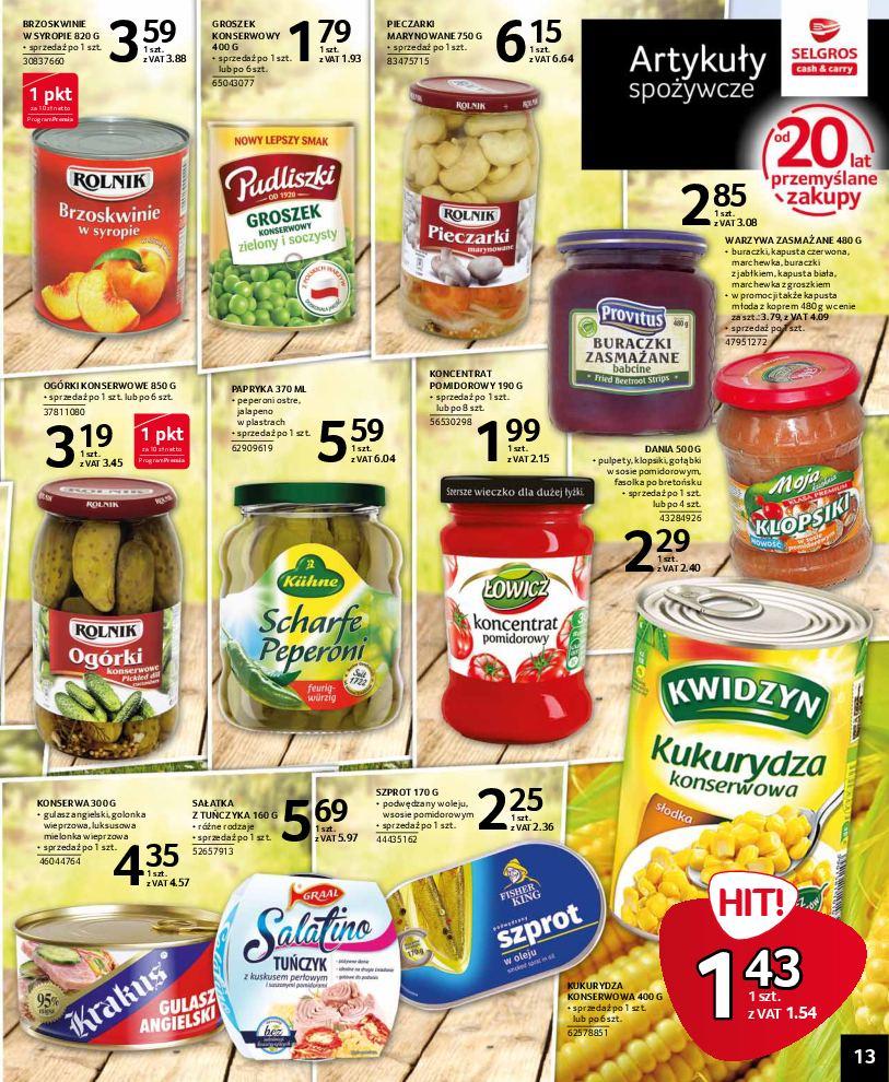 Gazetka promocyjna Selgros str. 13