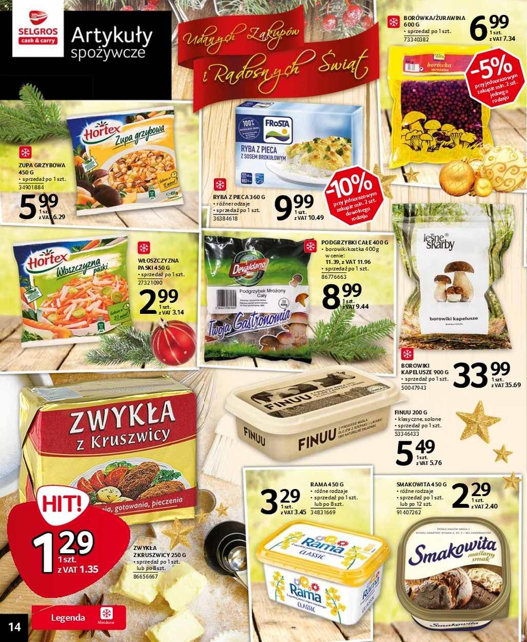 Gazetka promocyjna Selgros str. 14