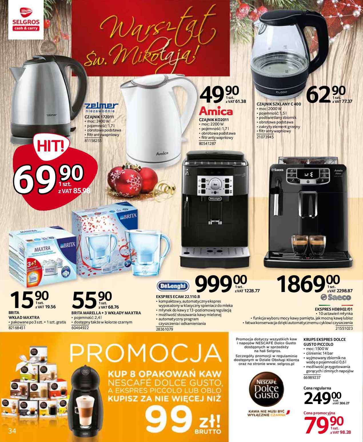 Gazetka promocyjna Selgros str. 34