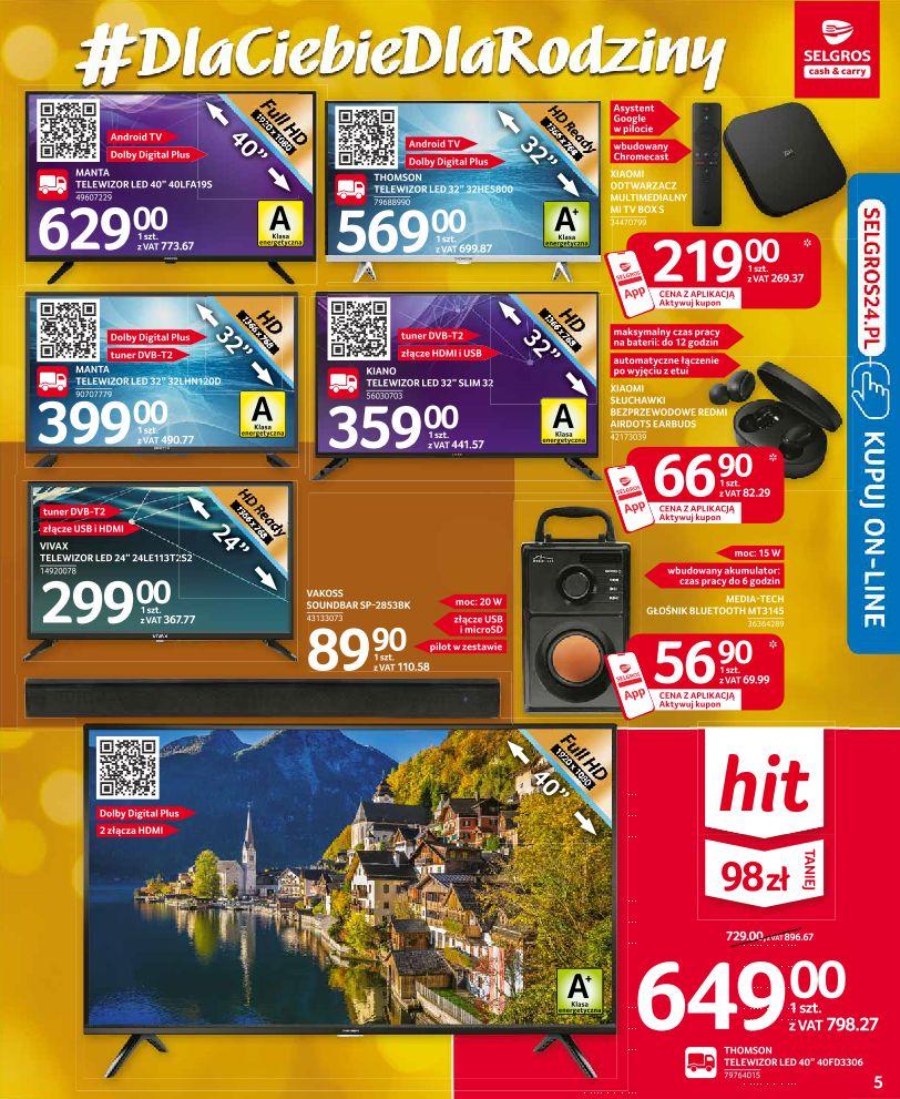 Gazetka promocyjna Selgros str. 5