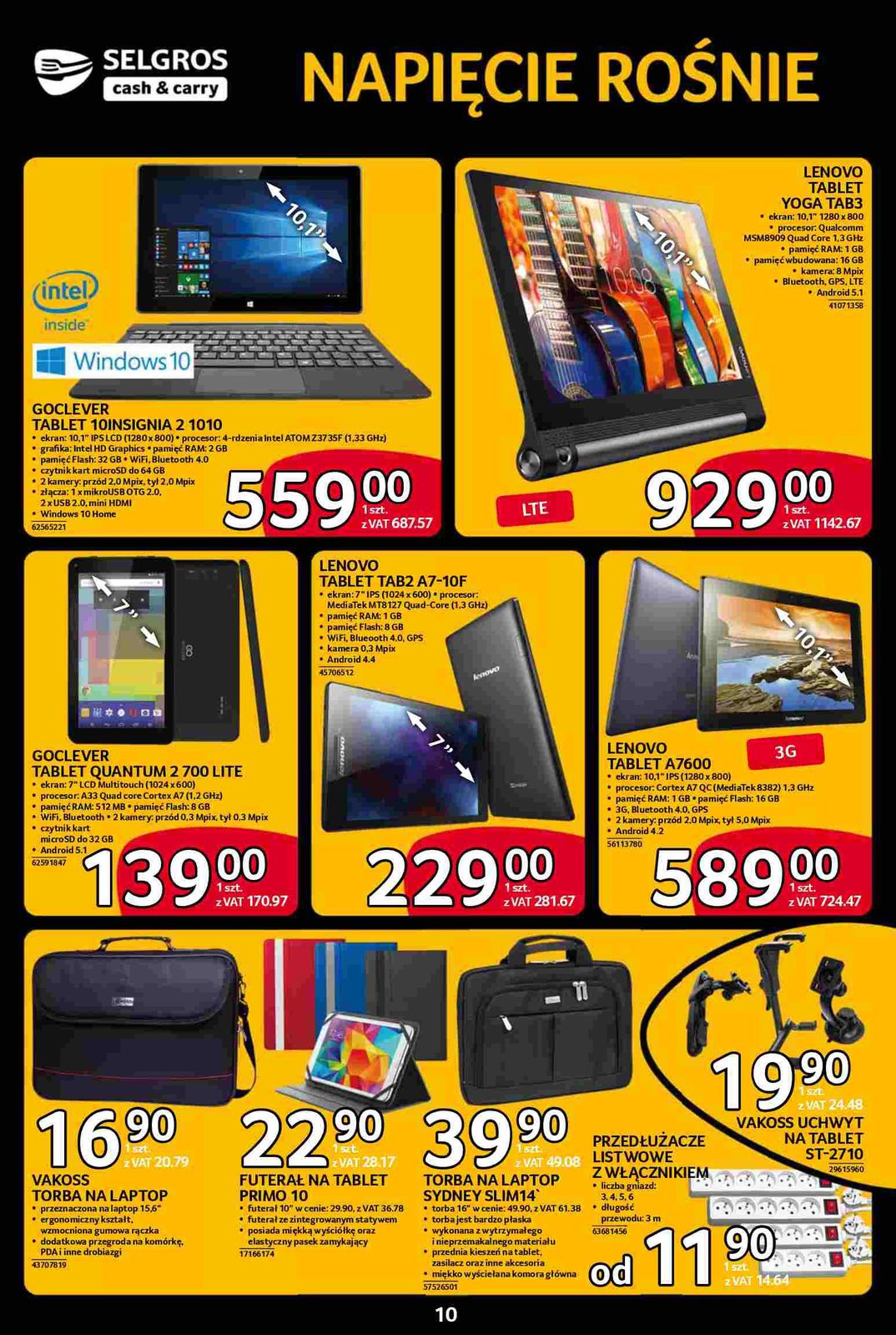 Gazetka promocyjna Selgros str. 10