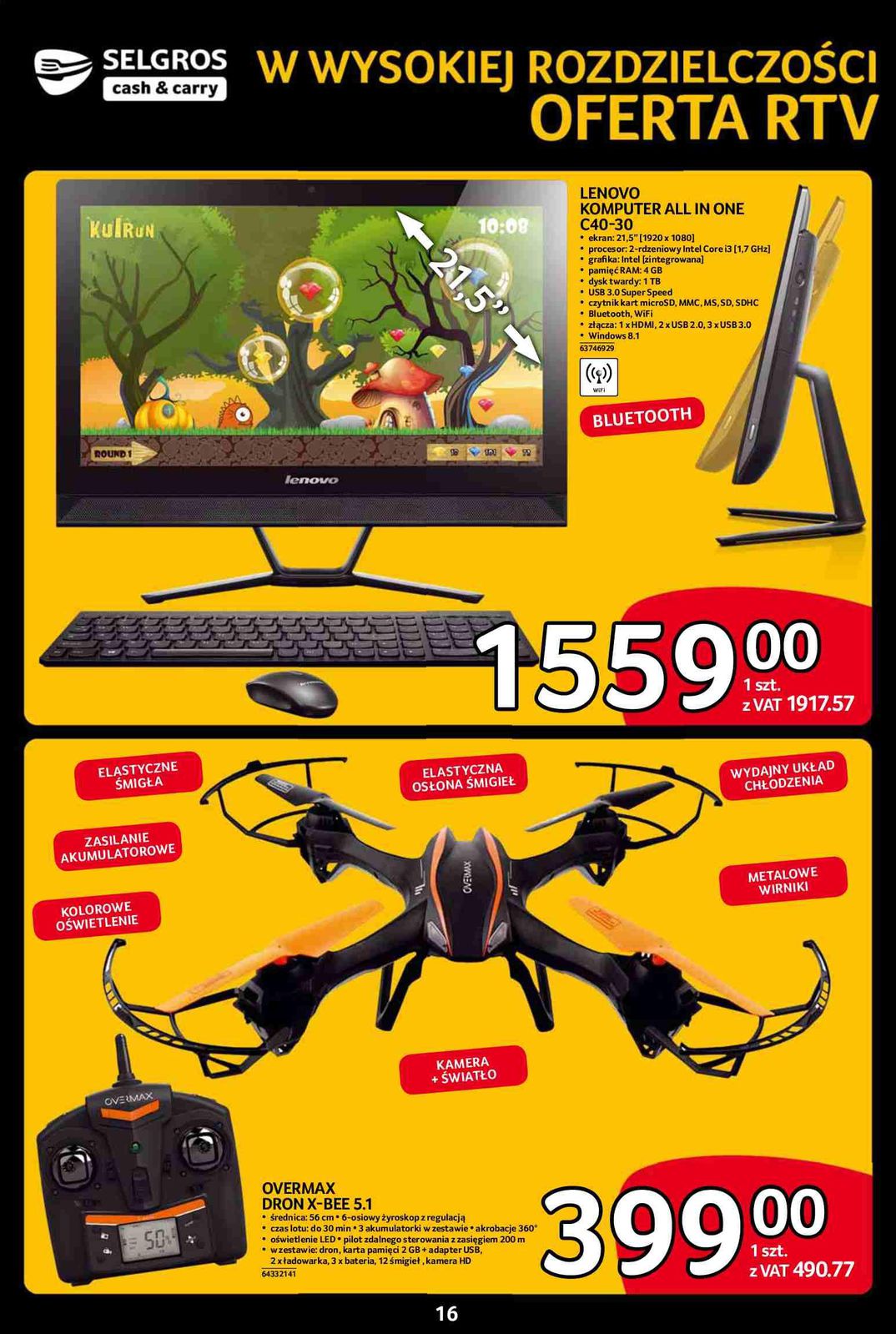 Gazetka promocyjna Selgros str. 16