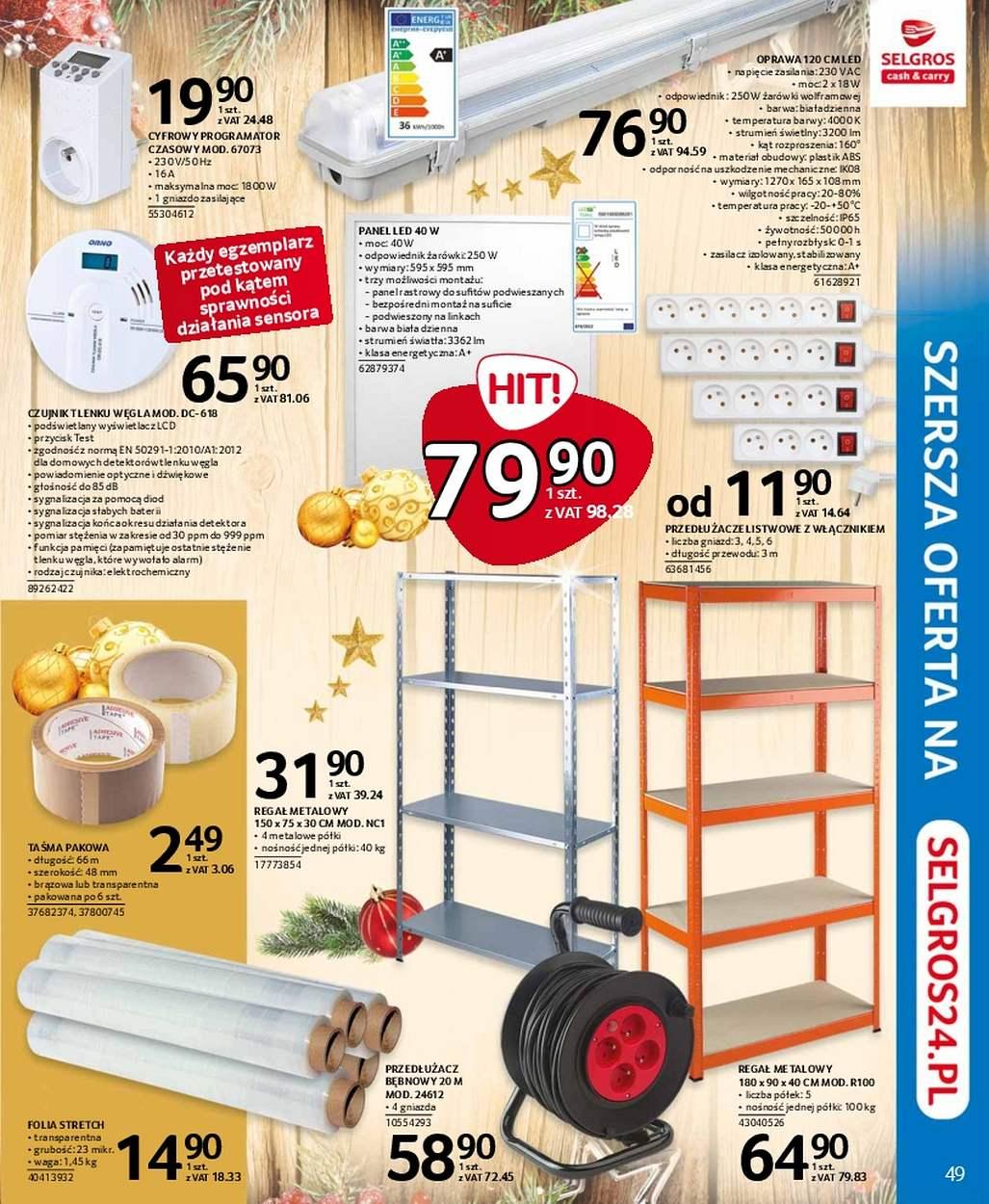 Gazetka promocyjna Selgros str. 49