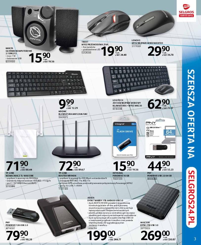 Gazetka promocyjna Selgros str. 3