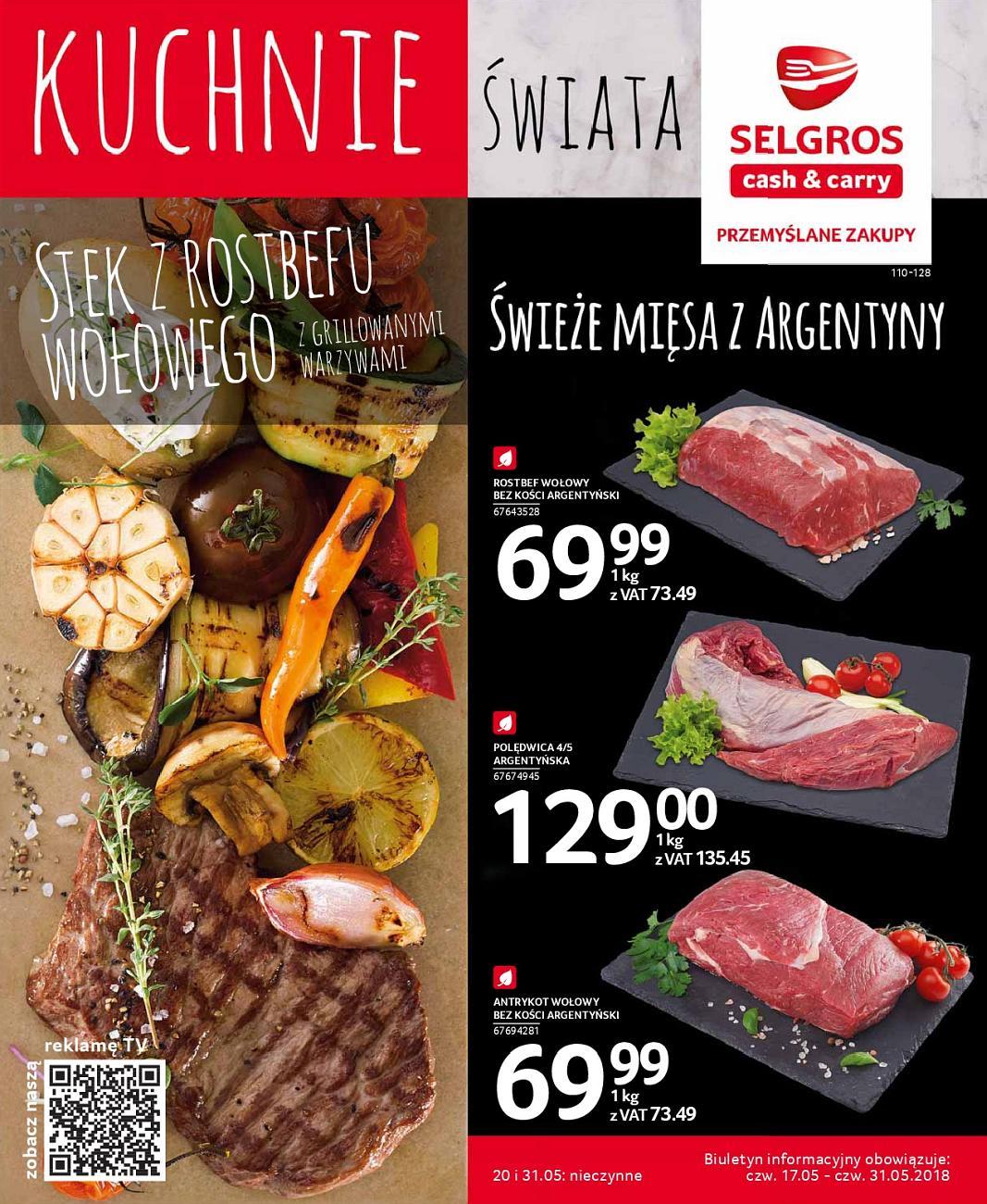 Gazetka promocyjna Selgros str. 1