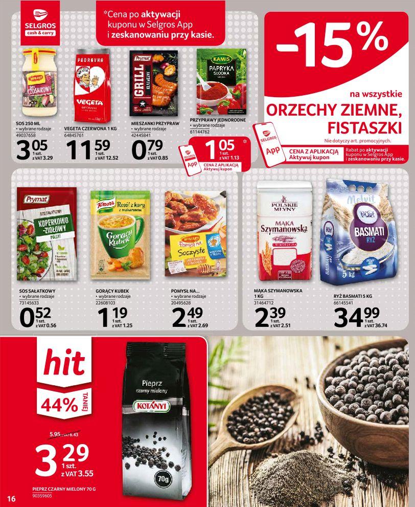 Gazetka promocyjna Selgros str. 16