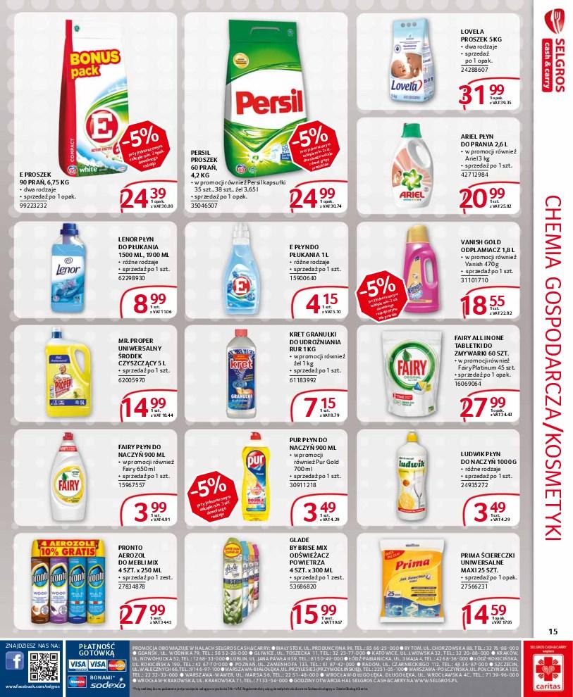 Gazetka promocyjna Selgros str. 15