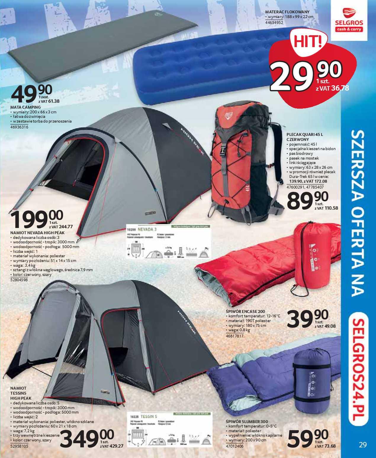 Gazetka promocyjna Selgros str. 29