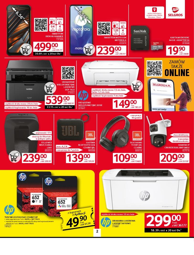 Gazetka promocyjna Selgros str. 2