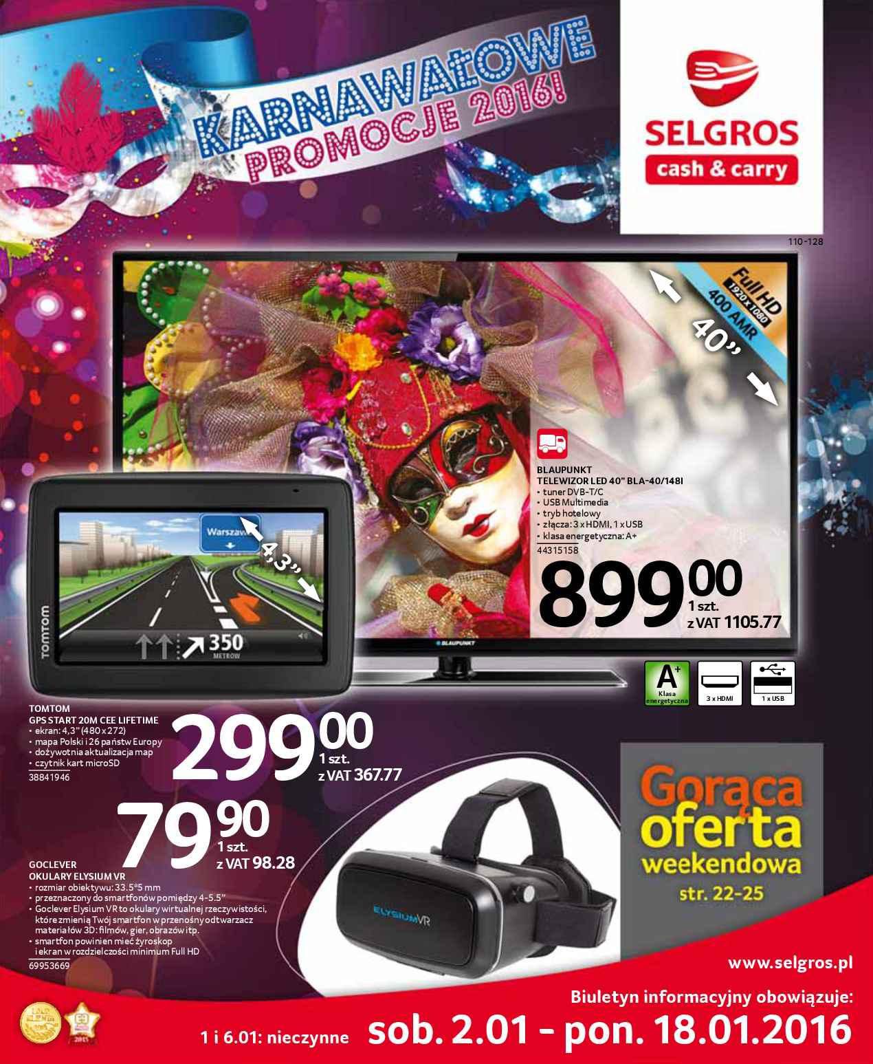 Gazetka promocyjna Selgros str. 1