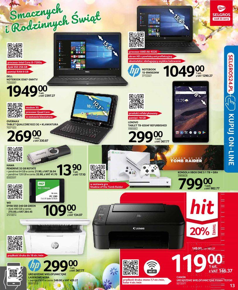 Gazetka promocyjna Selgros str. 13