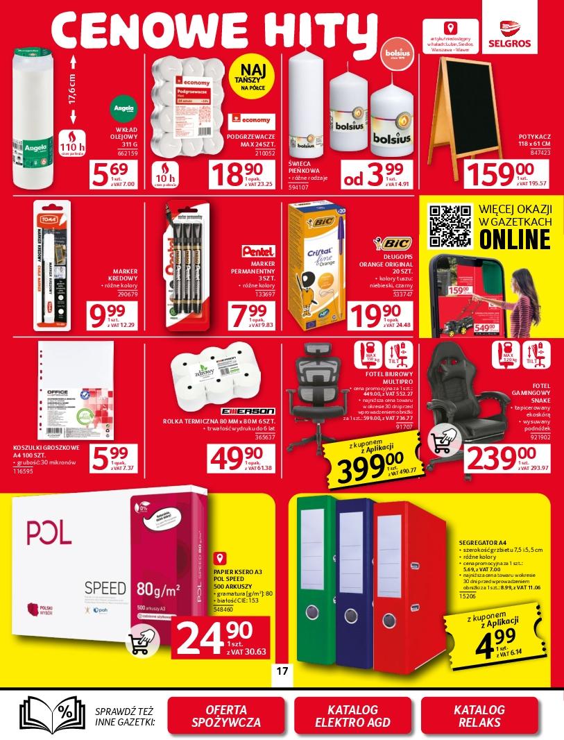 Gazetka promocyjna Selgros str. 17