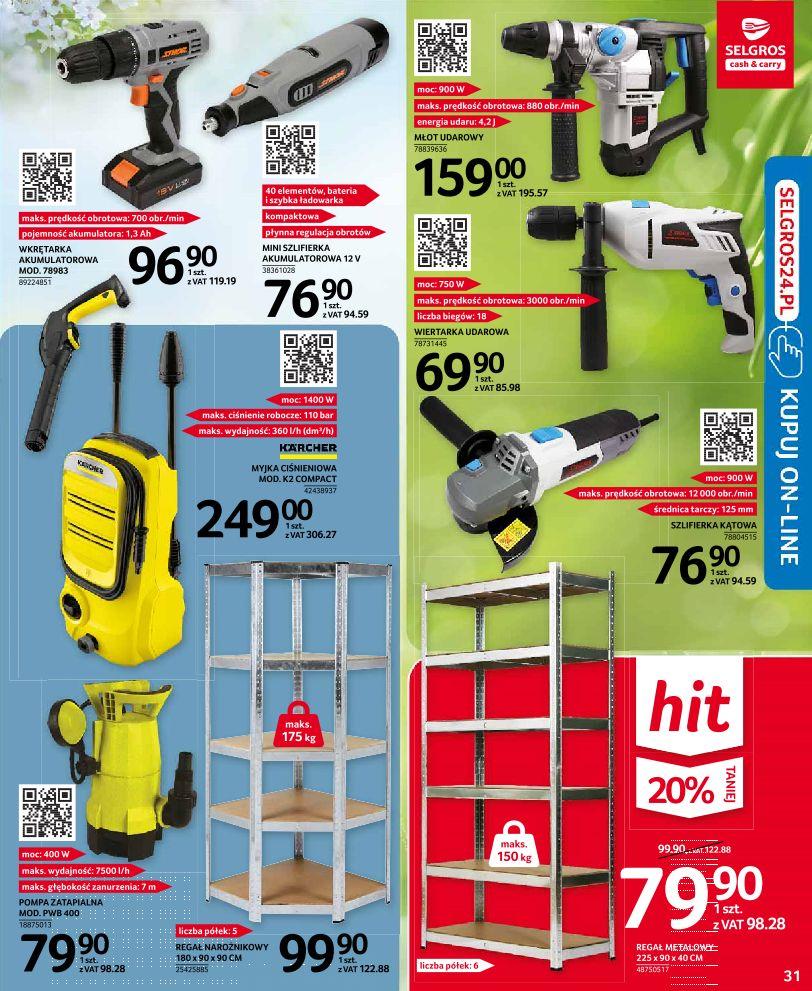 Gazetka promocyjna Selgros str. 31