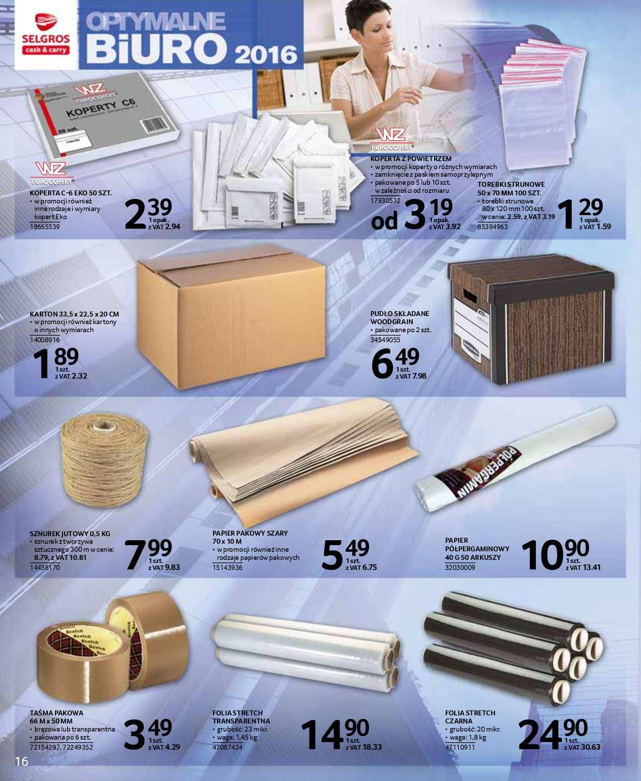 Gazetka promocyjna Selgros str. 16