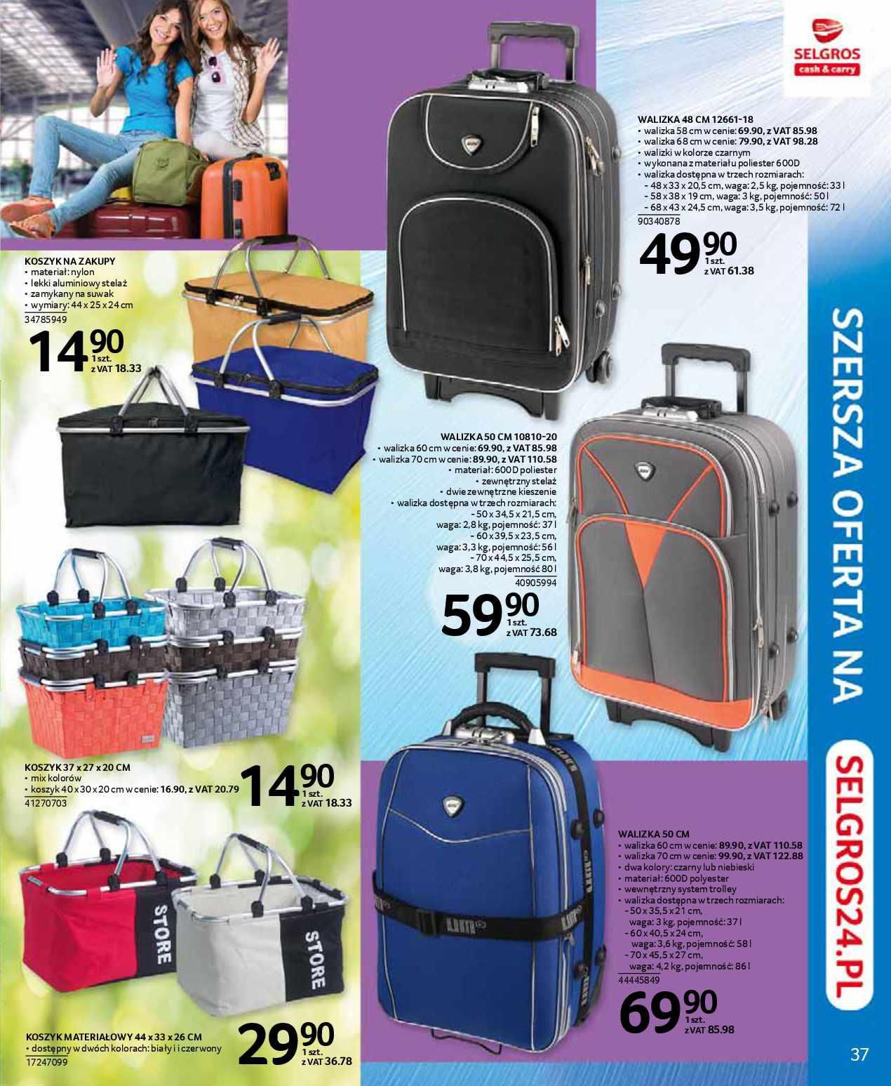 Gazetka promocyjna Selgros str. 37