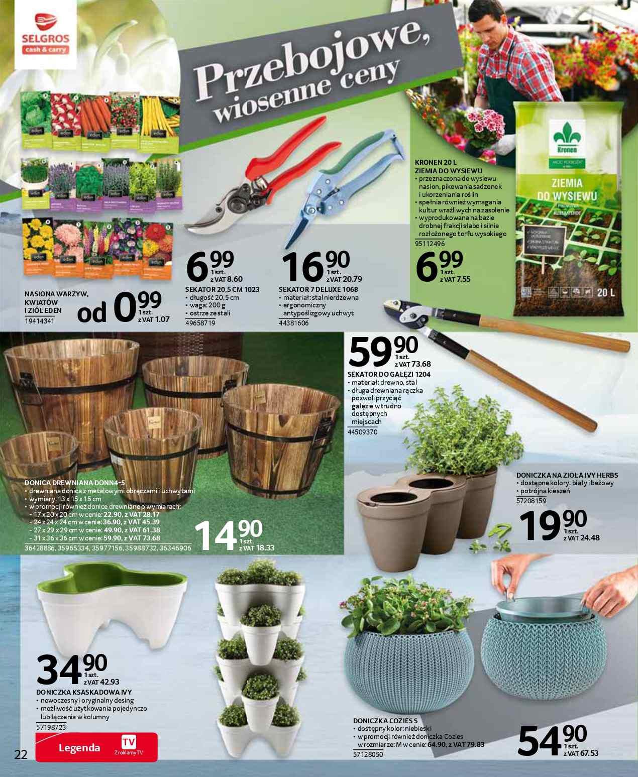 Gazetka promocyjna Selgros str. 22