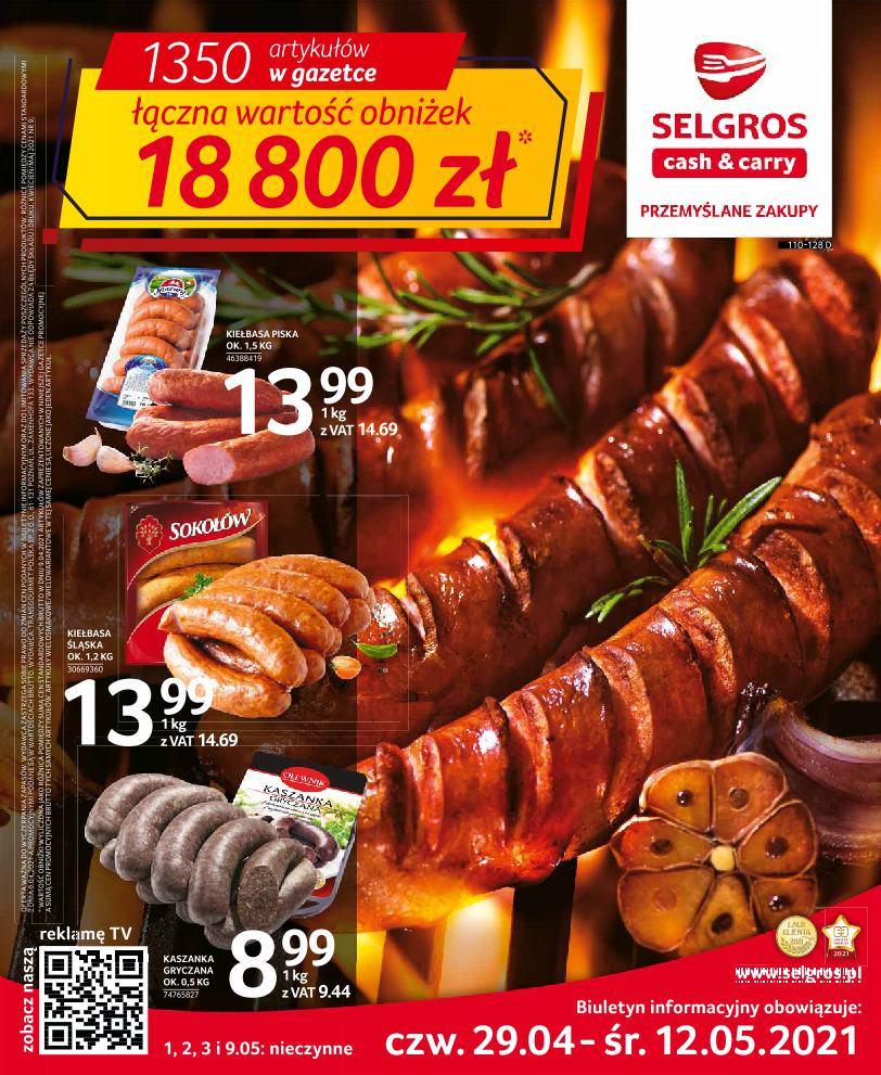 Gazetka promocyjna Selgros str. 1