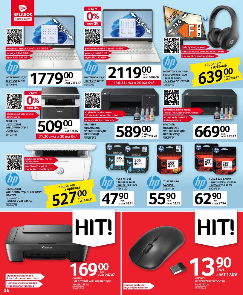 Gazetka promocyjna Selgros str. 26