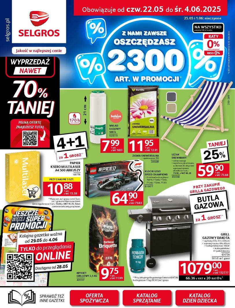 Gazetka promocyjna Selgros str. 1
