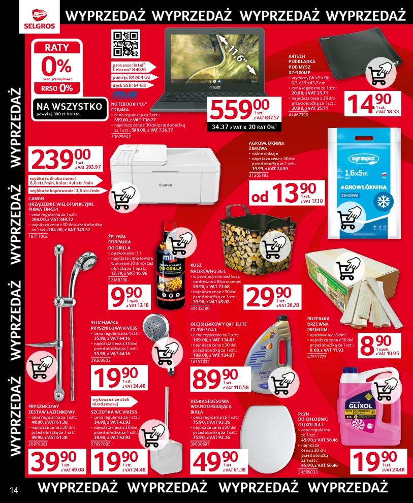 Gazetka promocyjna Selgros str. 14