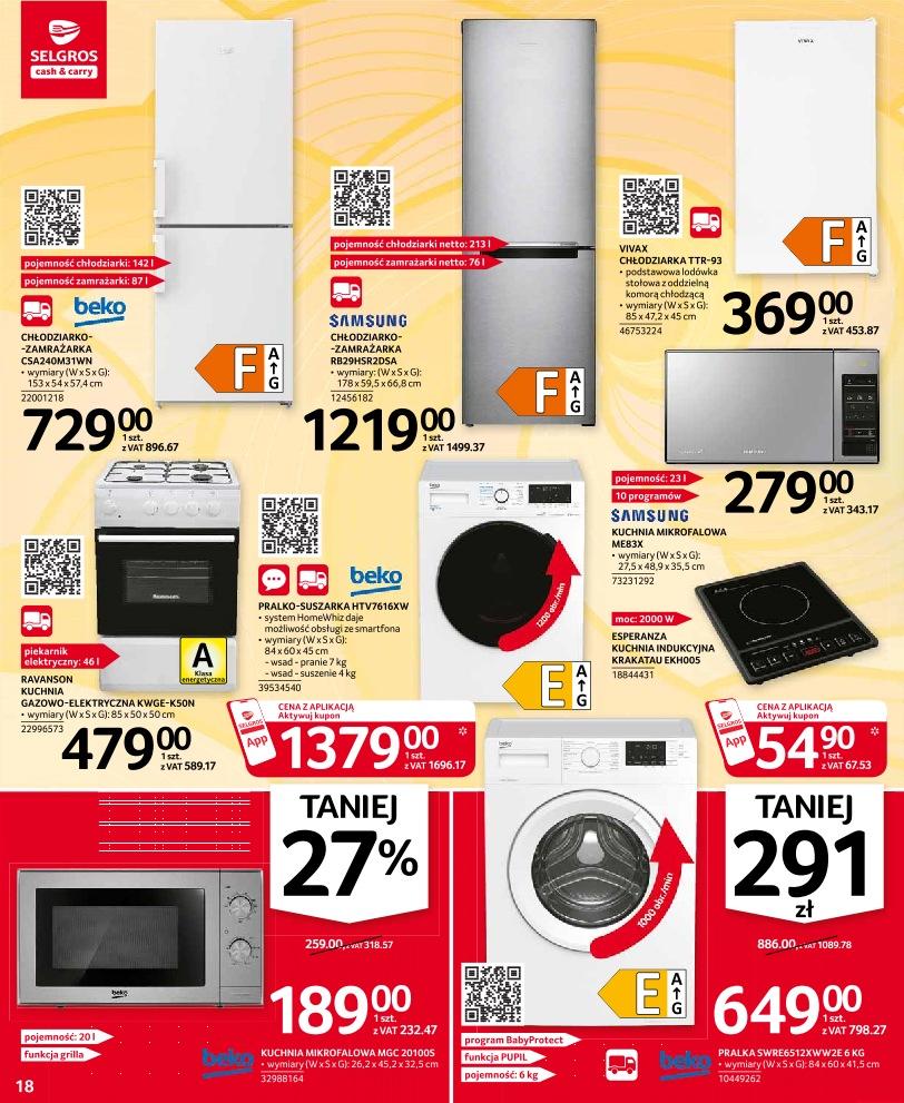 Gazetka promocyjna Selgros str. 18