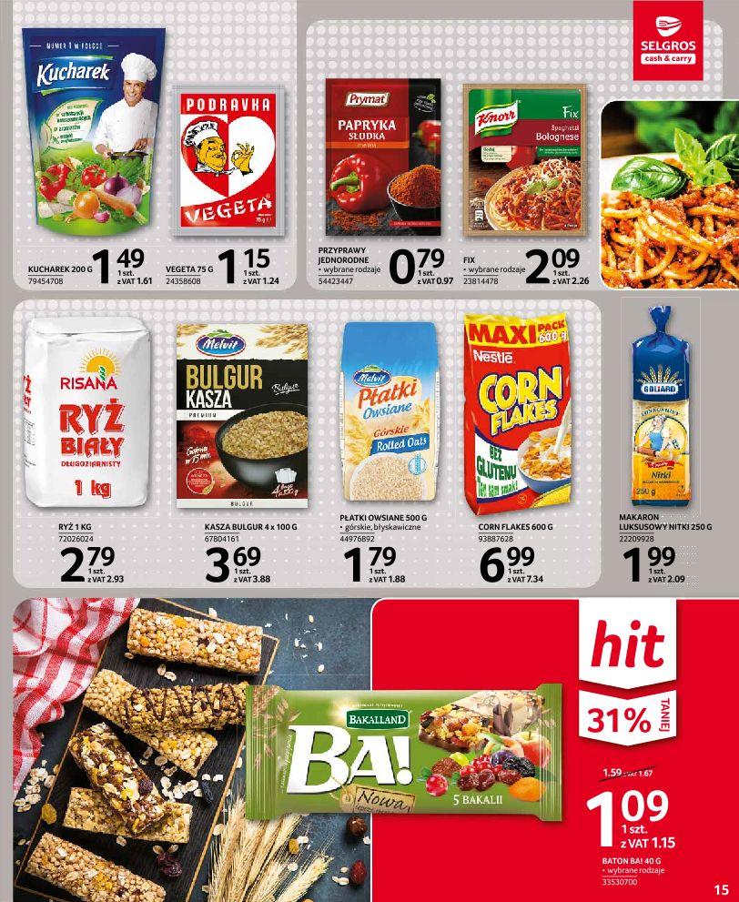 Gazetka promocyjna Selgros str. 15