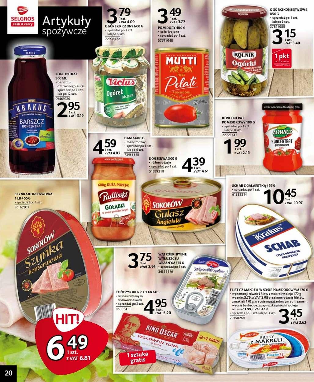 Gazetka promocyjna Selgros str. 20