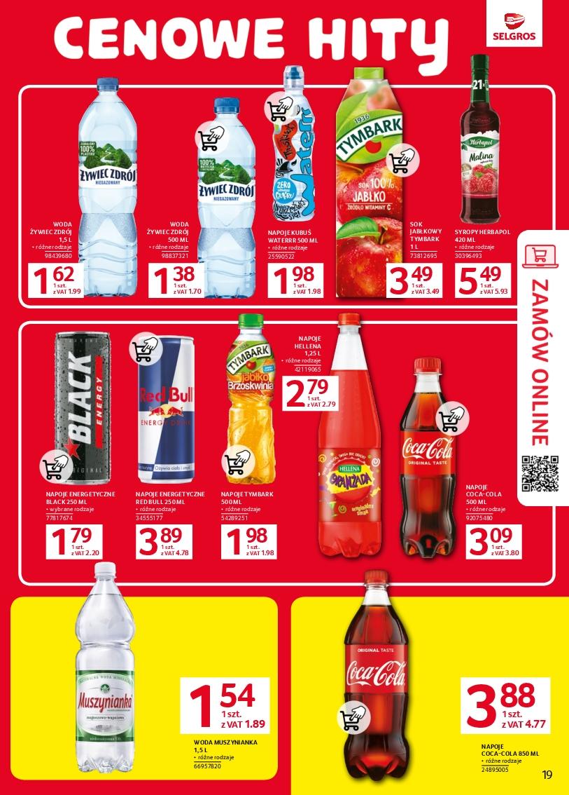 Gazetka promocyjna Selgros str. 19
