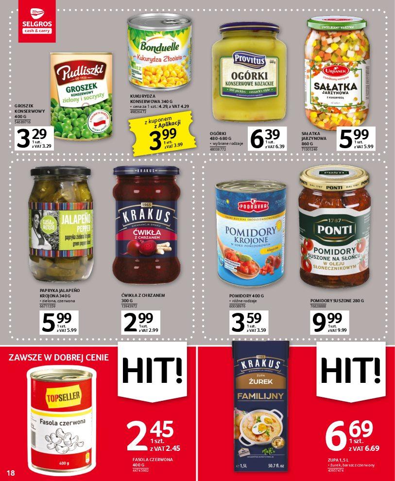 Gazetka promocyjna Selgros str. 18