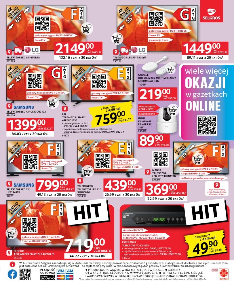 Gazetka promocyjna Selgros str. 7
