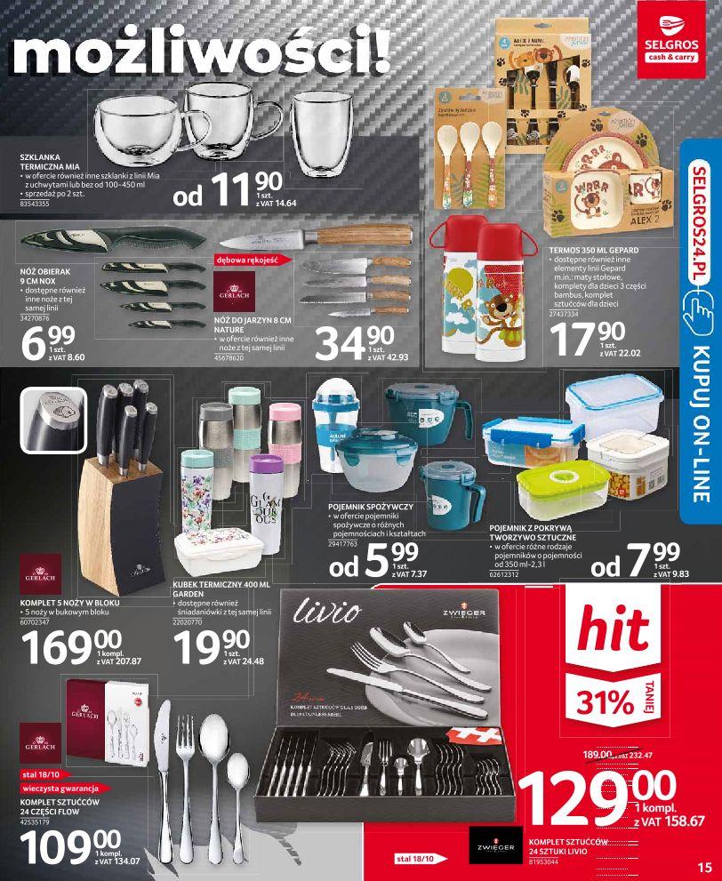 Gazetka promocyjna Selgros str. 15