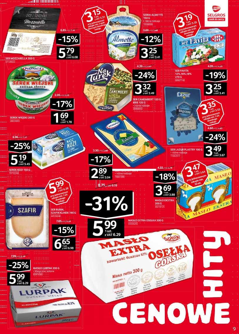 Gazetka promocyjna Selgros str. 9