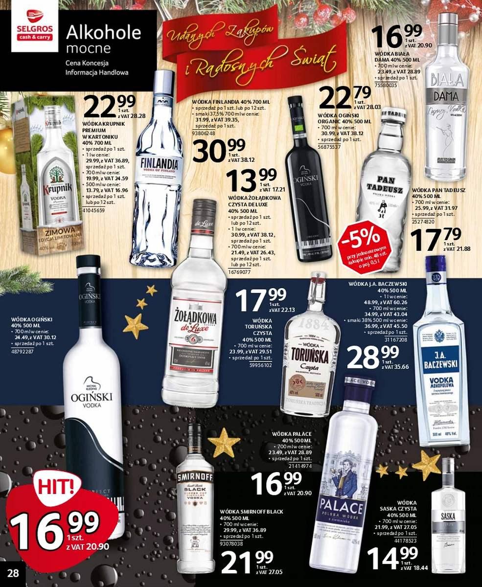 Gazetka promocyjna Selgros str. 28