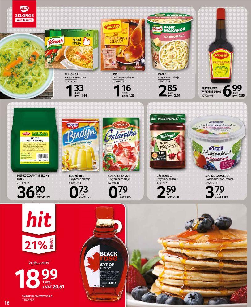 Gazetka promocyjna Selgros str. 16