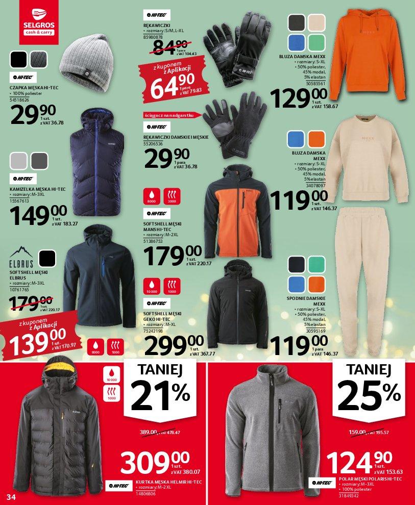 Gazetka promocyjna Selgros str. 34