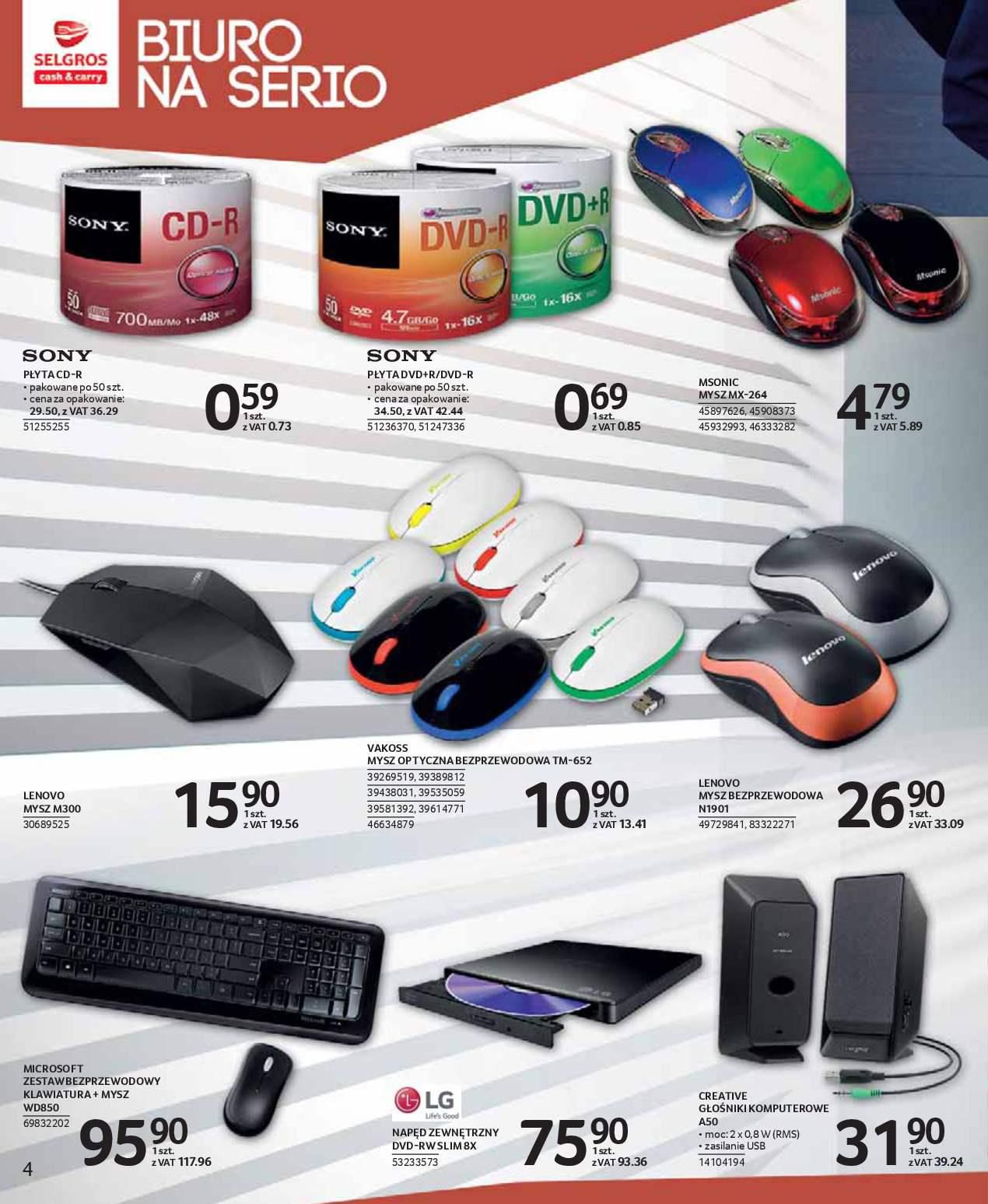 Gazetka promocyjna Selgros str. 4