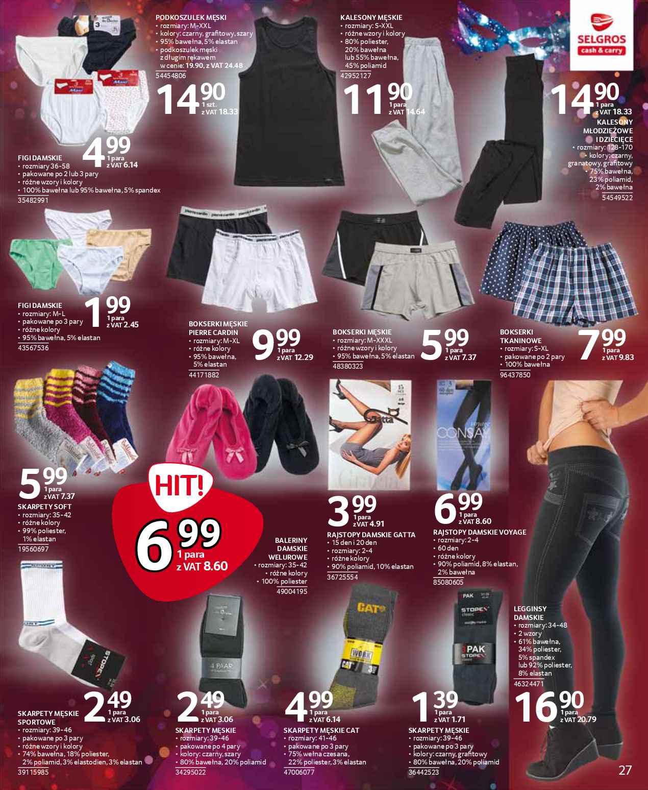 Gazetka promocyjna Selgros str. 27