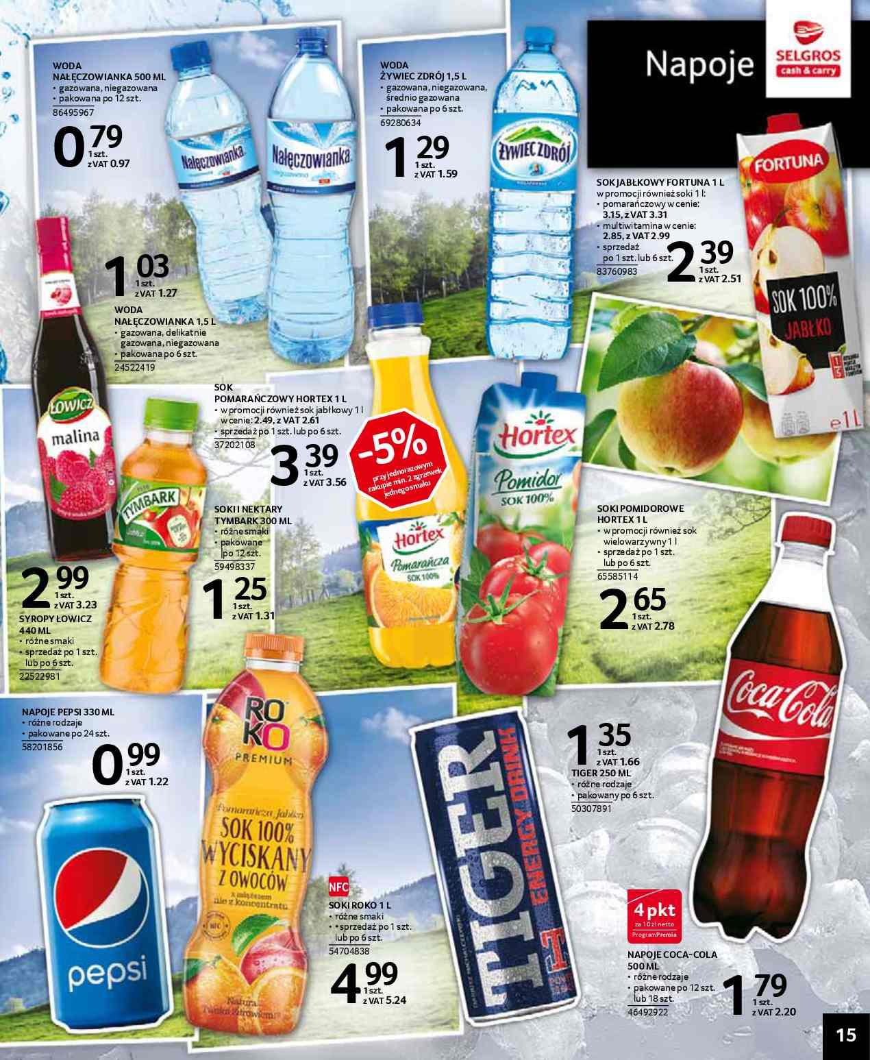 Gazetka promocyjna Selgros str. 15