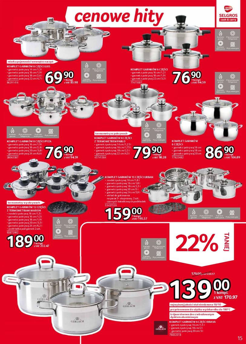 Gazetka promocyjna Selgros str. 15