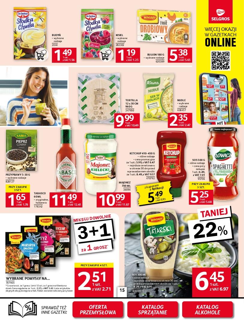 Gazetka promocyjna Selgros str. 15