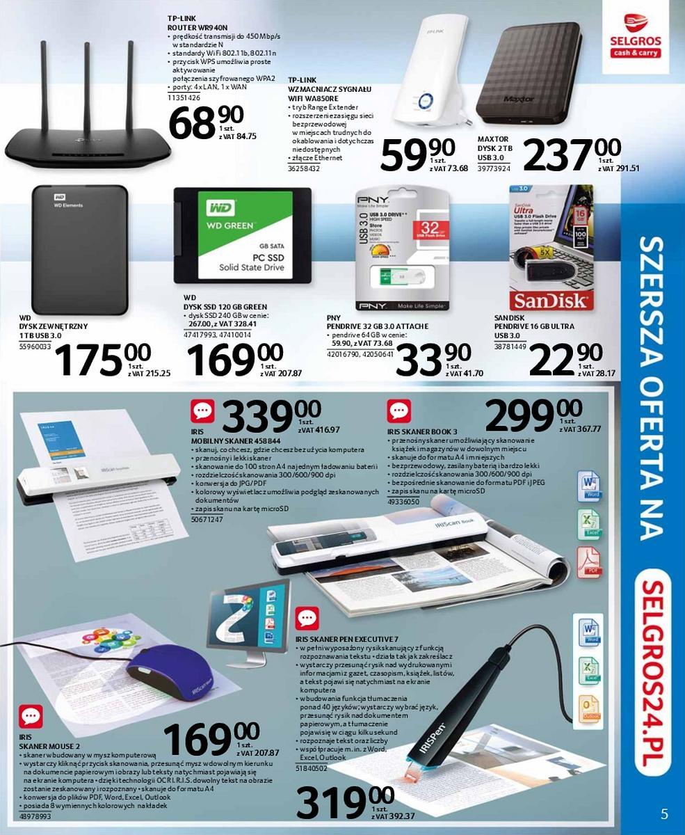 Gazetka promocyjna Selgros str. 5