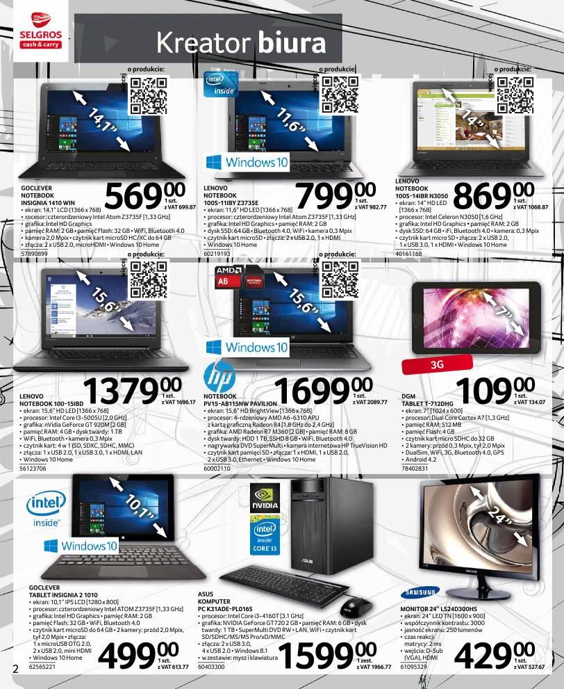 Gazetka promocyjna Selgros str. 2